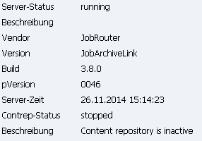 Status-Informationen