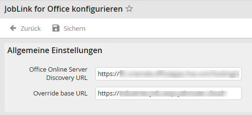 JobLink URL