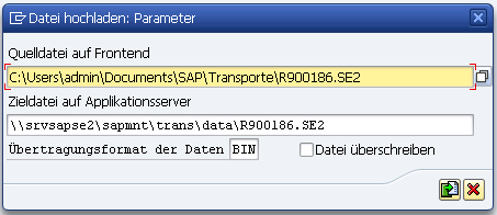 Beispiel Hochladen data-Datei