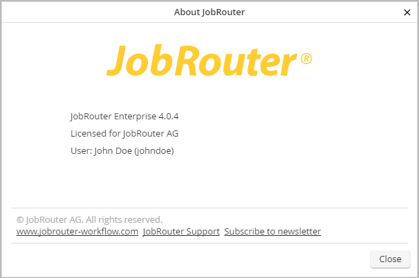 About JobRouter