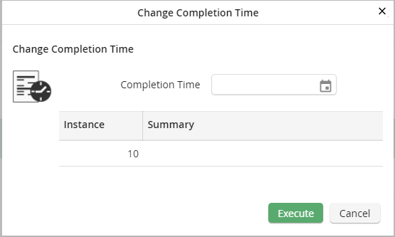 Changing the deadline for an escalation