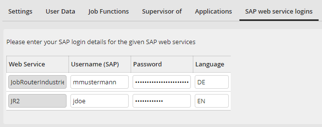 SAP_UserSettings