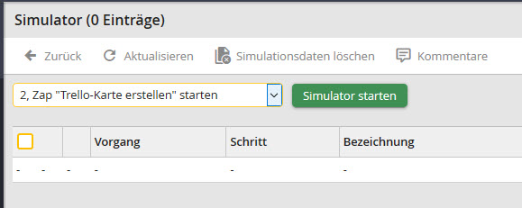 Simulator Test Webhook