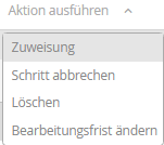 Schritt zuweisen