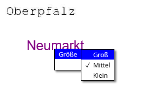SchriftgroesseAendern