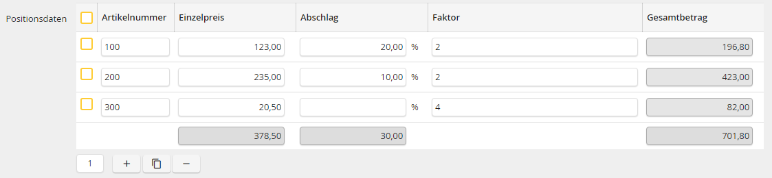 untertabelle