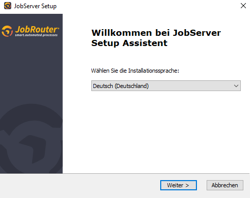 Sprachauswahl