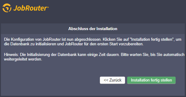 Abschluss