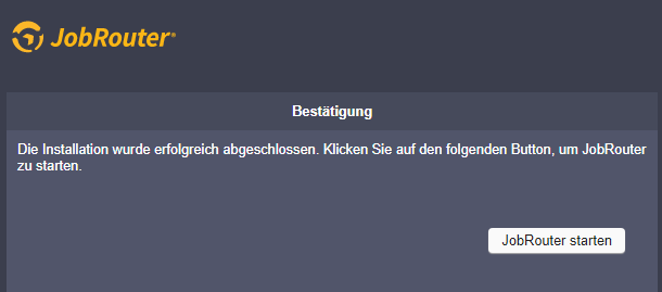 Bestätigung