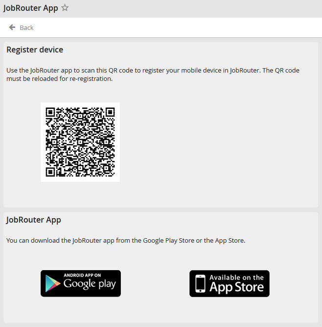 JobRouter App