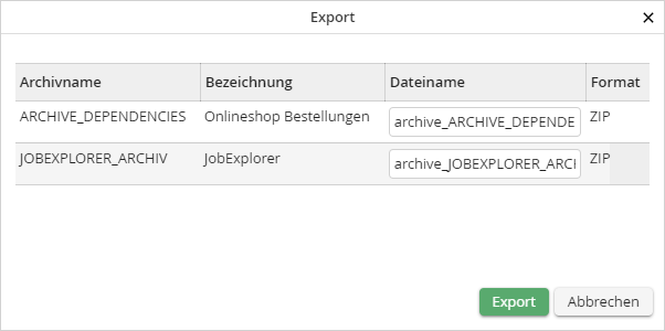 archiv_exportieren