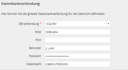 SQLSRV-Datenbank SQLSRV-Datenbank
