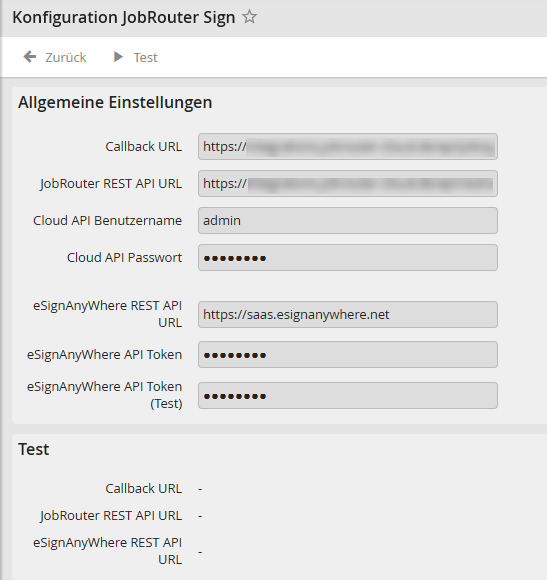 Konfiguration Konfiguration