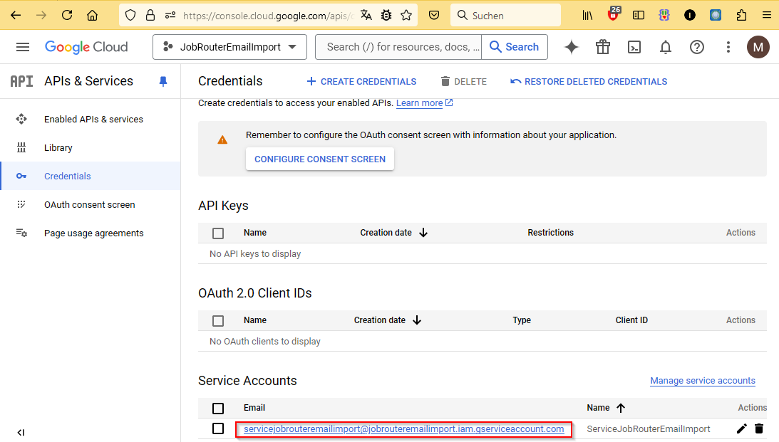 JobStart-Google-6-CreateService-3-AfterCreateBackInMenu