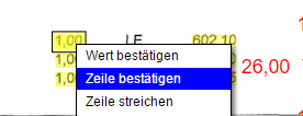 ZeileBestätigenViewer