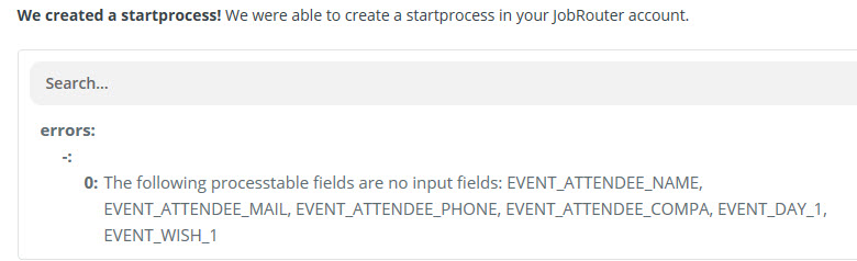 Eingabe Felder Eingabe Felder