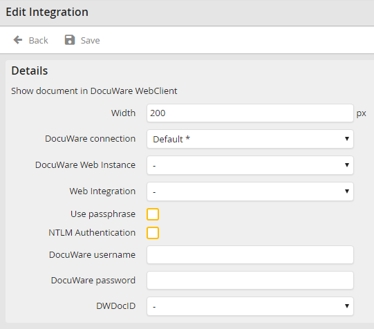 Setting up the DocuWare WebClient Setting up the DocuWare WebClient