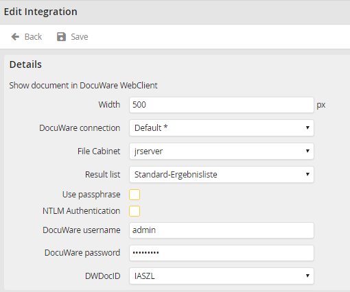 Setting up the DocuWare WebClient (DocuWare Version < 6.5)