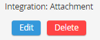 Edit integrations Edit integrations