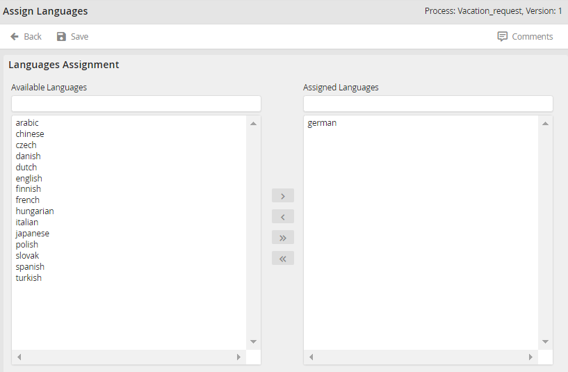 Adding languages