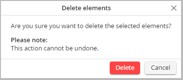 Delete security question for step