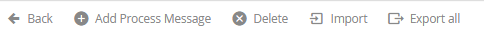 Process messages menu