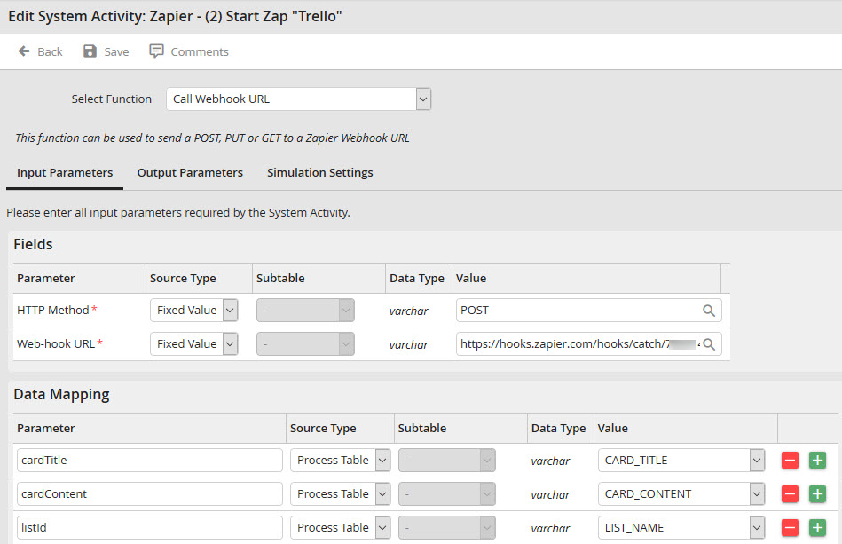 Zapier Systemaktivität Zapier Systemaktivität
