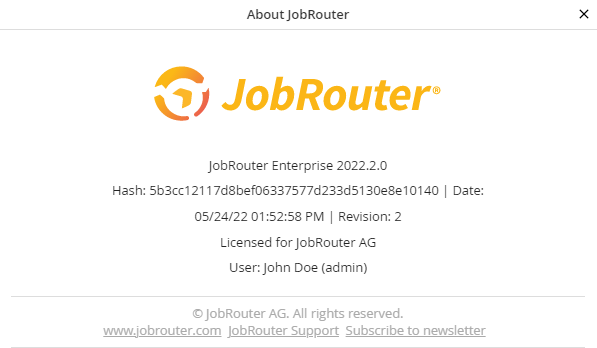 About JobRouter