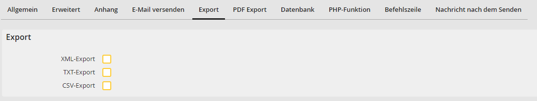 Export Export