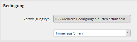 Verzweigungstyp Verzweigungstyp