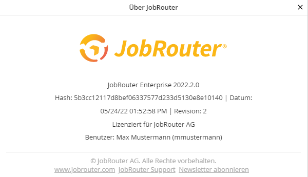 Über JobRouter Über JobRouter