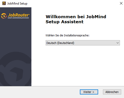 Installationssprache Installationssprache