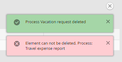 Example for notifications Example for notifications
