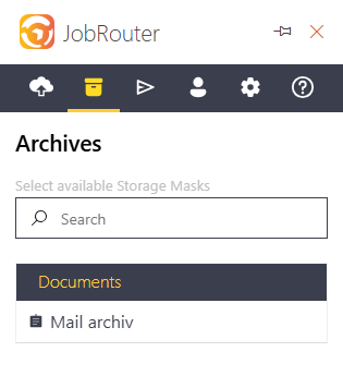 Select storage mask Select storage mask
