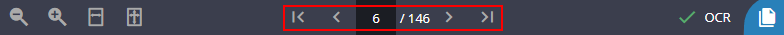 Page navigation in the footer Page navigation in the footer